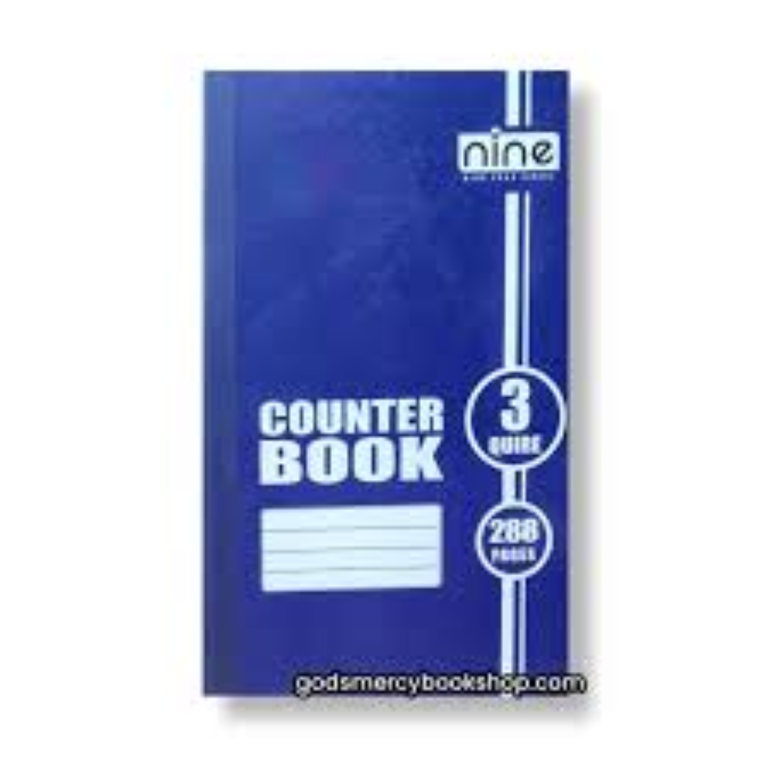 NINE COUNTER BOOK 3QUIRE